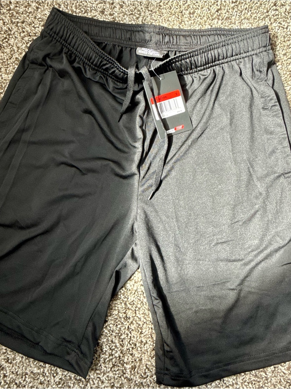 NWT size S “Jump Start” black shorts